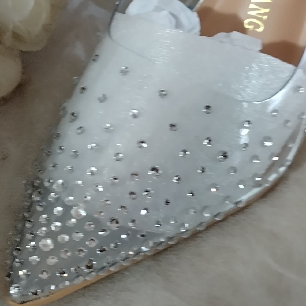 Bling Rhinestone PV Pumps - Picture 2 of 6